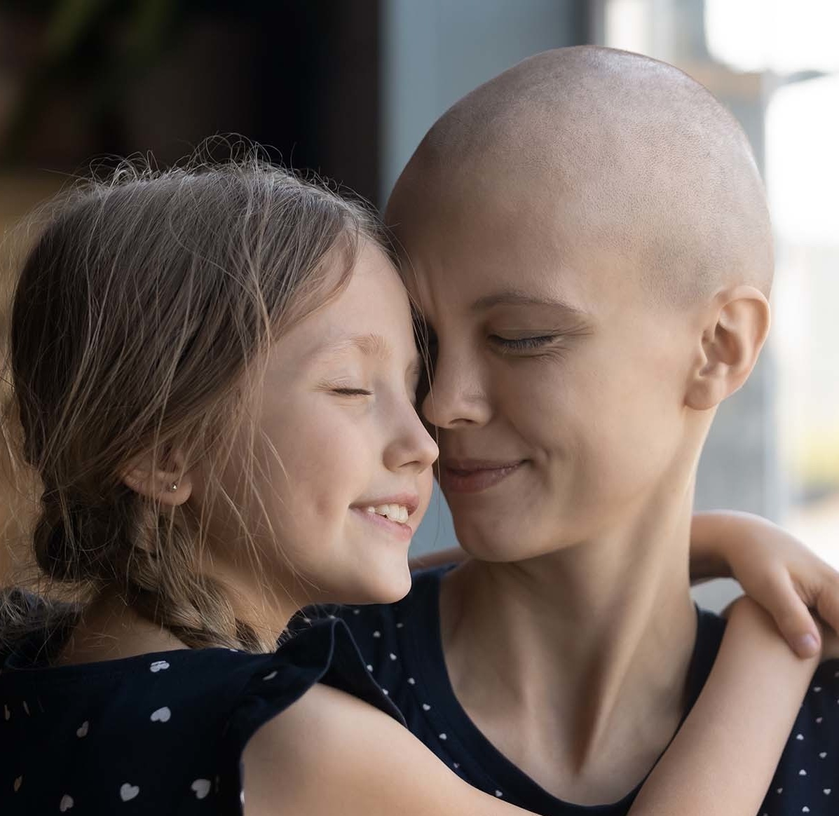 Patient receiving compassionate care